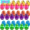 36PCS Printed Plastic Easter Eggs – Bright & Colorful Fillable Eggs for Easter Egg Hunts, Basket Stuffers, Party Favors & Surprise Treats
